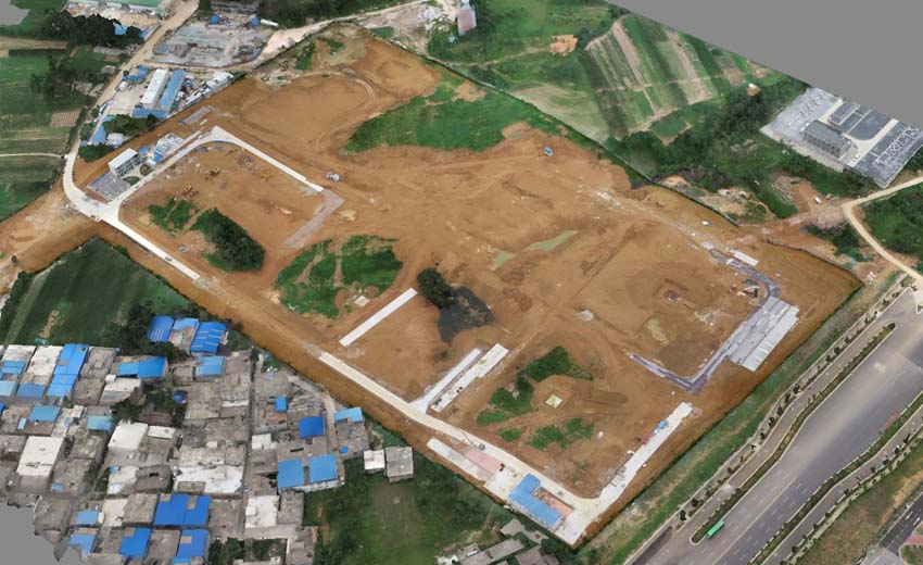 施工場地土方測量